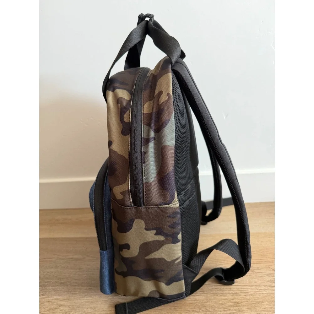 Kids Levi Strauss Signature 17 Inch Backpack Camo Denim